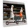 Превью Electric Scooter with Seat — Push Scooters, IENYRID
