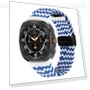 Fold Magnetic Buckle Braided Watch Band — Smartwatch Straps, Samsung