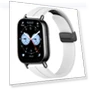 Thumbnail Folding Magnetic Buckle Silicone Watch Band — Watch Accessories, Redmi
