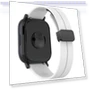 Thumbnail Folding Magnetic Buckle Silicone Watch Band — Watch Accessories, Redmi