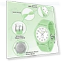 Thumbnail Kids Analog Learning Time Watch — Watch Straps & Bands, SOCICO