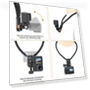 Thumbnail Lazy Neck Bracket Magnetic Quick Release POV View Mount — Chest Camera Mounts, PULUZ