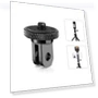 Metal Tripod Mount Action Camera Adapter — Tripod Mount Rings, PULUZ