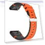 Thumbnail Quick Release Buckle Silicone Leather Watch Band — Watch Straps & Bands, Garmin