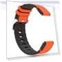 Thumbnail Quick Release Buckle Silicone Leather Watch Band — Watch Straps & Bands, Garmin