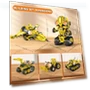Thumbnail 5-in-1 STEM Robot Building Kit — Interactive Figures & Robots, AKWME
