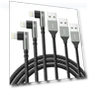 Thumbnail 90 Degree iPhone Charger Cable — Lightning, KIYODA