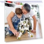 Превью Flexible Cool White Tiger Warrior Model Kit — Construction Kits, HIGH GODO