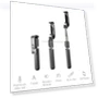Thumbnail Foldable Bluetooth Tripod Selfie Stick — Selfie Sticks