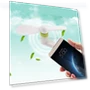 Thumbnail Mini Fan with Two Leaves — Portable Cooling Solutions