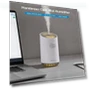 Thumbnail Mini Humidifier with LED Light — Air Moisturizers, HomBreez