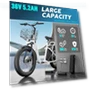 Thumbnail Peak 1200W Electric Scooter with Seat — Electric Self-Balancing Scooters, Caroma