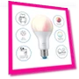 Thumbnail Smart LED Light Bulb — LED, WiZ Connected