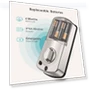 Thumbnail WiFi Keyless Entry Door Lock with Handle — Smart Home Security, hornbill