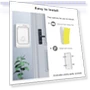 Thumbnail Wireless Doorbell with 2 Transmitter & 2 Receiver — Kits, Zeapa