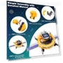 Thumbnail 6-in-1 Solar Robot Toys — Solar Power, Dioju