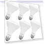 Thumbnail 6-Pack BR30 LED Bulb — Compact Fluorescent, LUXRITE