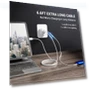 Превью Foldable 15W Dual Port USB Wall Charger with 6FT Cable — Chargers, Quntis