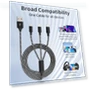Thumbnail Multi Charging Cable (2Pack 4FT) — Cables, Firsting