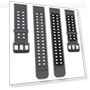 Превью Ocean Dual Pin Buckle Silicone Watch Band — Watch Accessories