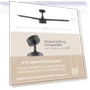 Thumbnail Smart Indoor and Outdoor 52in 3-Blade Ceiling Fan — Ceiling Fans & Accessories, East Grove Home