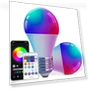 Thumbnail Smart Light Bulbs with Remote — LED, VvLons