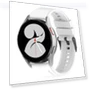 Thumbnail Black Buckle Step Silicone Watch Band — Bands, Samsung