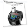 Превью Bluetooth MP3 Player Voice Navigation Car Charger with Voltage Detection and FM Transmitter — FM Transmitters