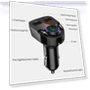Превью Bluetooth MP3 Player Voice Navigation Car Charger with Voltage Detection and FM Transmitter — FM Transmitters