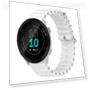 Ocean Style Silicone Solid Color Watch Band — Fitness Bands, Garmin