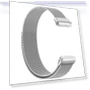 Thumbnail Milan Magnetic Steel Mesh Watch Band — Watch Accessories
