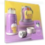 Превью Smart Cartoon Animal Children Straw Cup — Parent Cup Holders