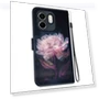 Превью Crystal Texture Colored Drawing Leather Phone Case for Infinix Hot 50i/Smart 9 — Bumpers, Infinix