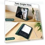 Thumbnail 3-fold TPU Smart Leather Tablet Case with Pen Slot for iPad Air 11 2024 — Keyboard Cases