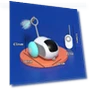 Thumbnail Intelligent Dual Mode Electric Gravity Running Car Cat Toy — Cat Playthings