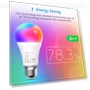 Превью Smart RGB Color Light Bulb (2pcs Pack) E27 — LED