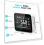 Thumbnail WiFi Smart CO2 Detector with Humiture Sensor — Home Climate Control, RSH