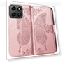 Thumbnail Butterfly Love Flower Embossed Leather Phone Case — Flip Cases, Honor