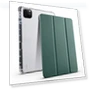 Thumbnail 3-fold Clear TPU Smart Leather Tablet Case for iPad Air 11 2024 with Pen Slot — Keyboard Cases