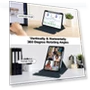 Thumbnail Transparent Rotation Smart Leather Tablet Case with Keyboard for iPad Air 13 2024 — Keyboard Cases