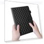 Thumbnail Rhombus Lattice Leather Smart Tablet Case for iPad Pro 11 2024 — Cases