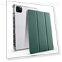 Превью 3-fold Clear TPU Smart Leather Tablet Case with Pen Slot for iPad Pro 13 2024 — Keyboard Cases