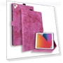 Превью Cartoon Sakura Cat Embossed Smart Leather Tablet Case — Keyboard Cases