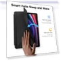 Thumbnail Smart Leather Tablet Case for Samsung Galaxy Tab S9 / S9 FE with Stand Function — Keyboard Cases, DUX DUCIS