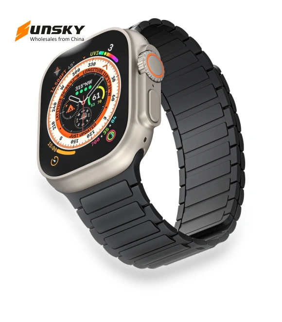Magnetic Loop Silicone Watch Band — Bands