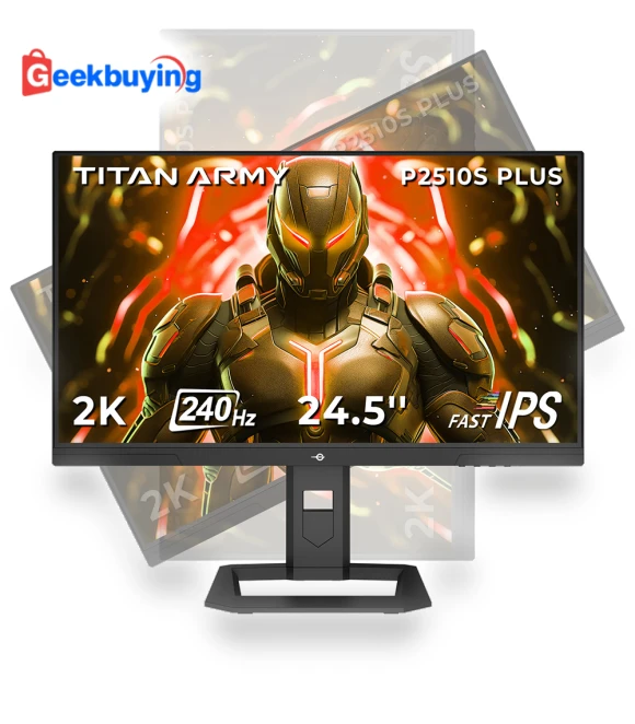 Fast IPS QHD 240Hz Gaming Monitor — Display Solutions, TITAN ARMY