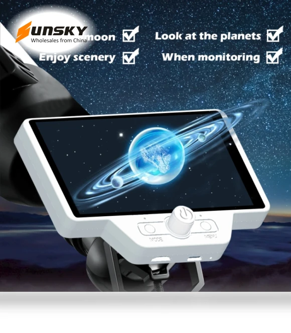 Astronomical Telescope Digital Electronic Eyepiece — Telescopes