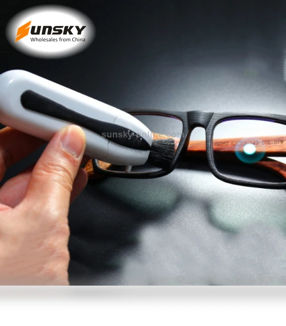 Glasses Cleaner Eyeglass Clean Brush — Cleaning Fluids, Peeps