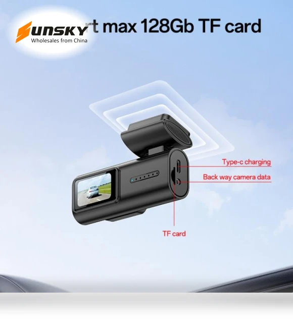 1K HD Camera Car Driving Recorder with 1.47 inch Screen — Rearview Cameras for Cars, Yesido