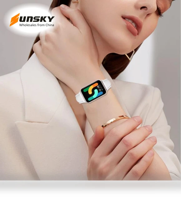 Slim Genuine Leather Watch Band — Bands, Samsung
